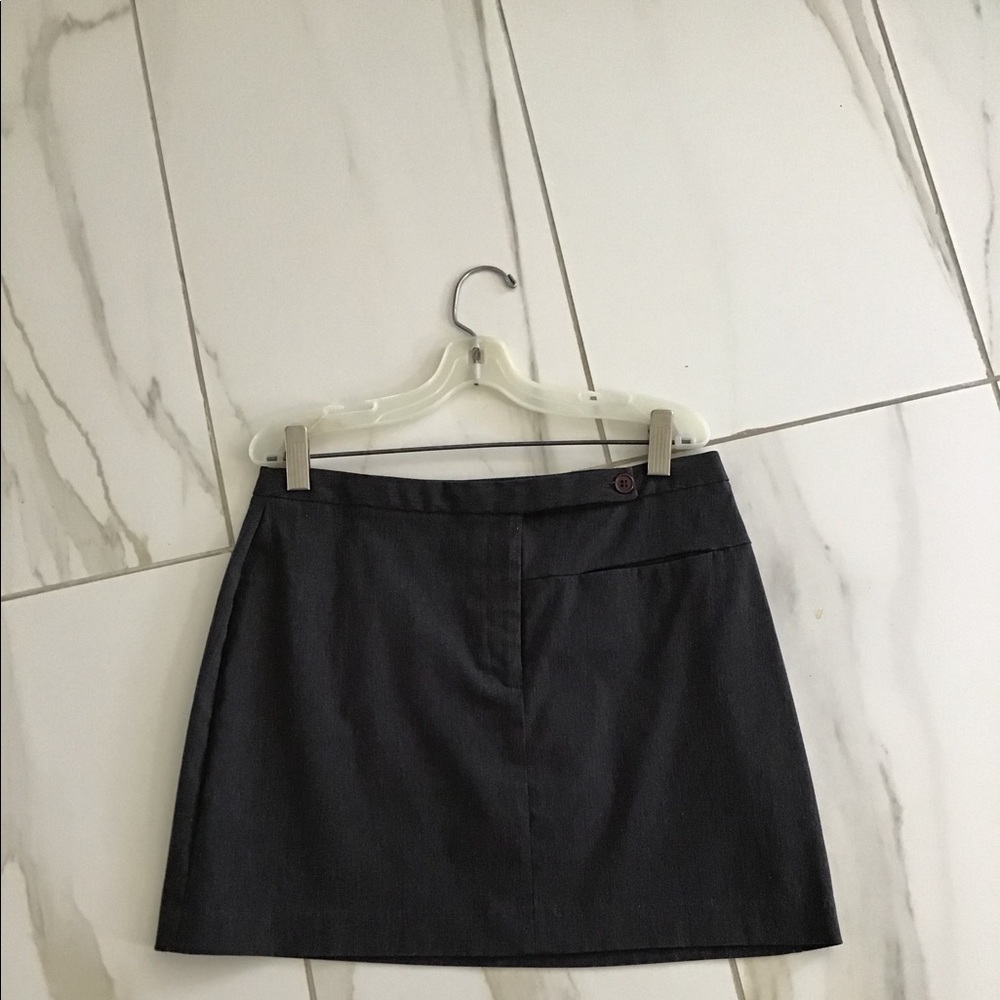 Express grey skirt